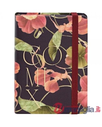 AGENDA COMIX BLOOM 12 MESI/ DAY MIGNON BOURDEAUX (9 x 12,5 cm)