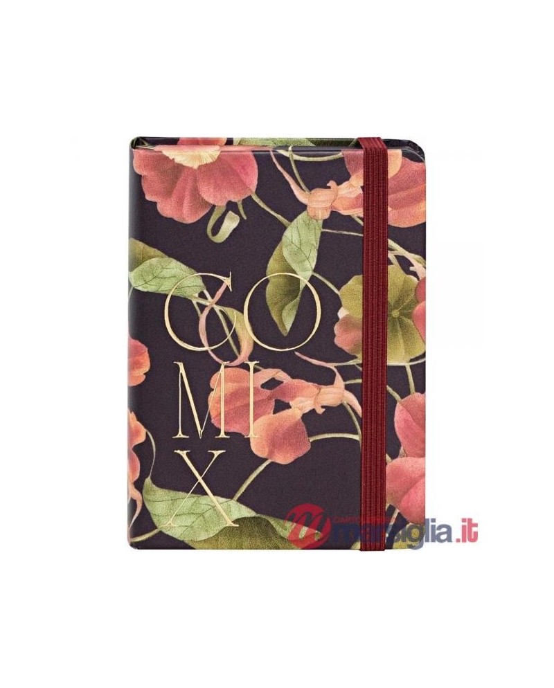 AGENDA COMIX BLOOM 12 MESI/ DAY MIGNON BOURDEAUX (9 x 12,5 cm)