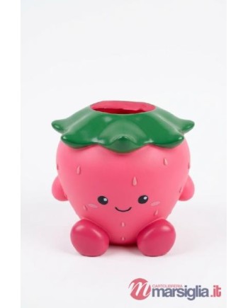 PORTAPENNE 3D " STELLA STWABERRY" (FRAGOLA) ITOTAL