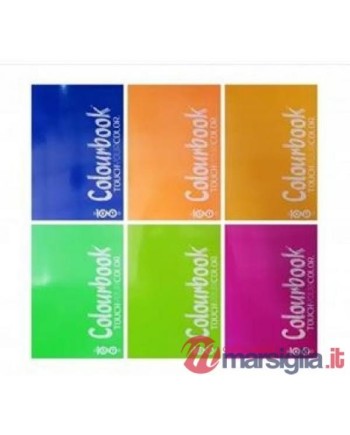 MAXI QUADERNO COLOURBOOK TOUCH 1R 100GR
