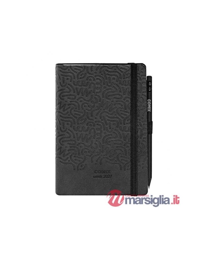 COMIX SPECIAL- AGENDA 2027 12 MESI MEDIUM BLACK