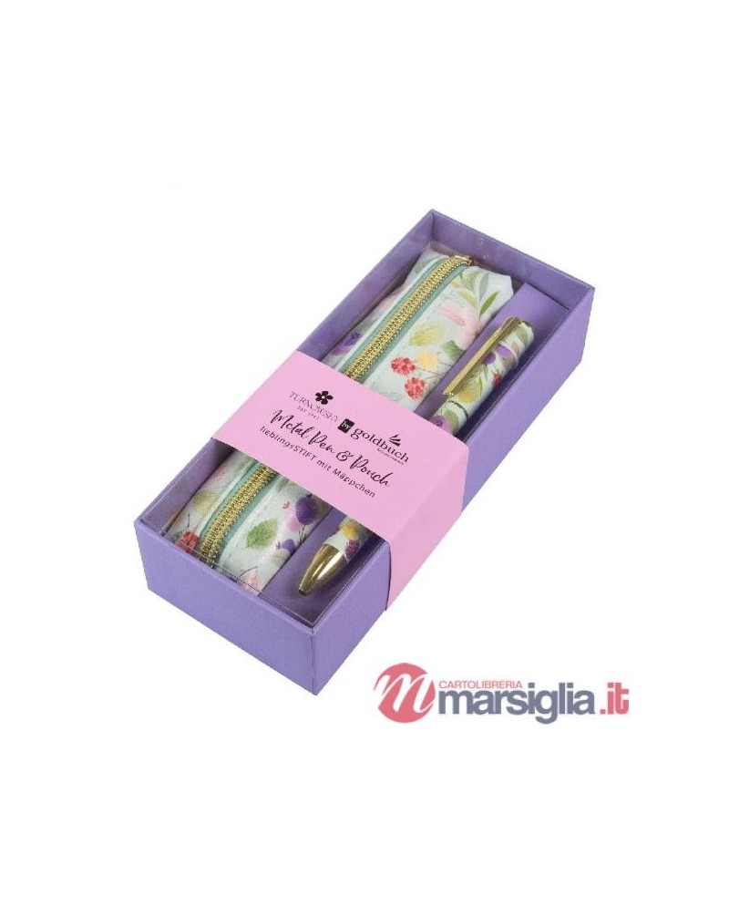 TURNOWSKY SET PENNA E ASTUCCIO BLISSFUL VIOLA