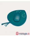 MOUSE PAD +WIRELESS MOUSE BLU