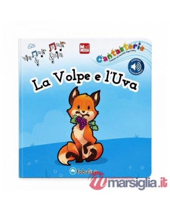 FABULINIS-LIBRO CANTASTORIE "LA VOLPE E L'UVA" (CON REGISTRATORE VOCALE)