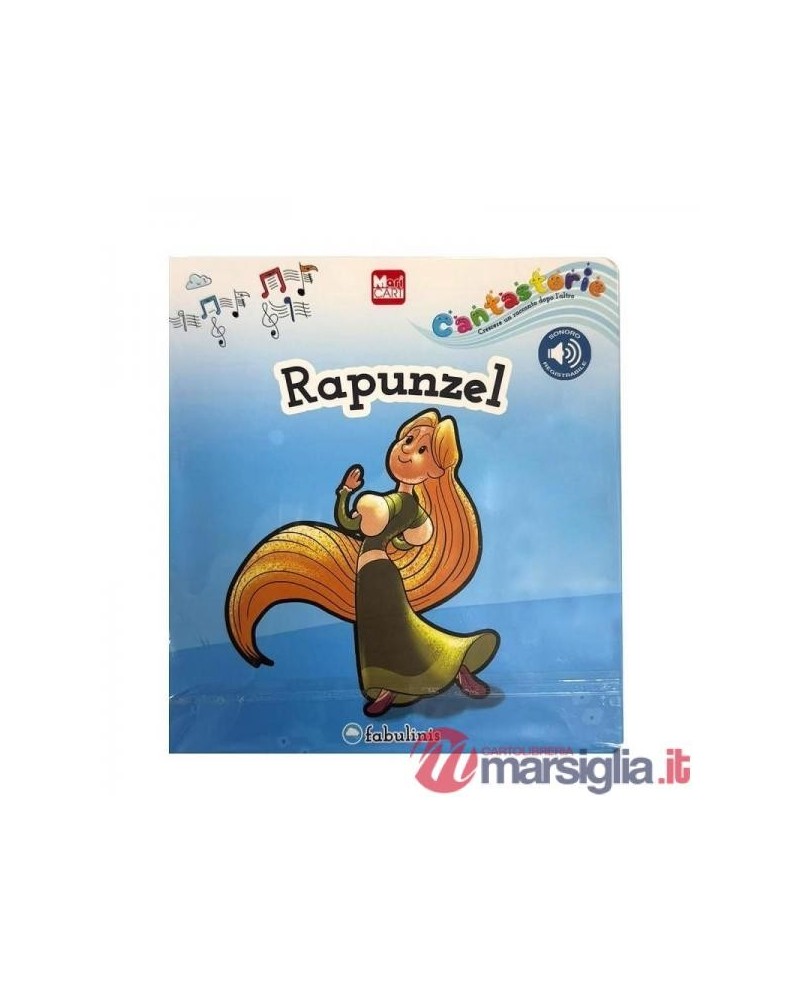 FABULINIS-LIBRO CANTASTORIE "RAPUNZEL" (CON REGISTRATORE VOCALE)