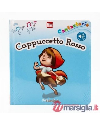 FABULINIS-LIBRO CANTASTORIE "CAPPUCCETTO ROSSO" (CON REGISTRATORE VOCALE)