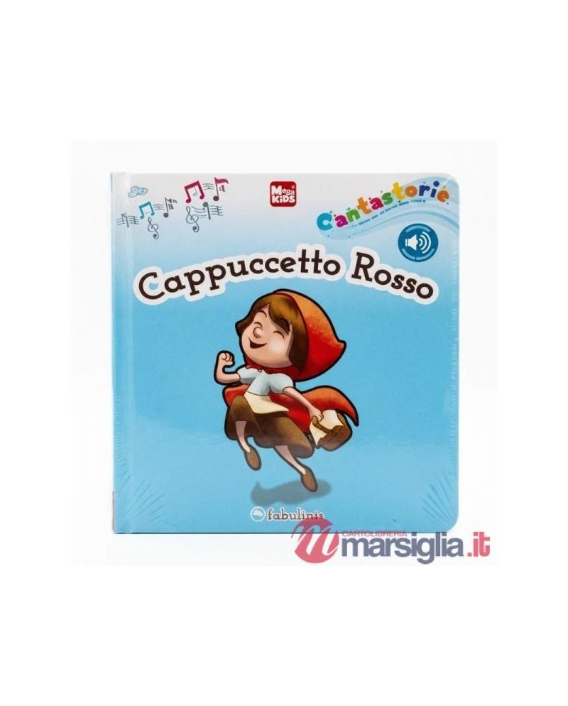 FABULINIS-LIBRO CANTASTORIE "CAPPUCCETTO ROSSO" (CON REGISTRATORE VOCALE)
