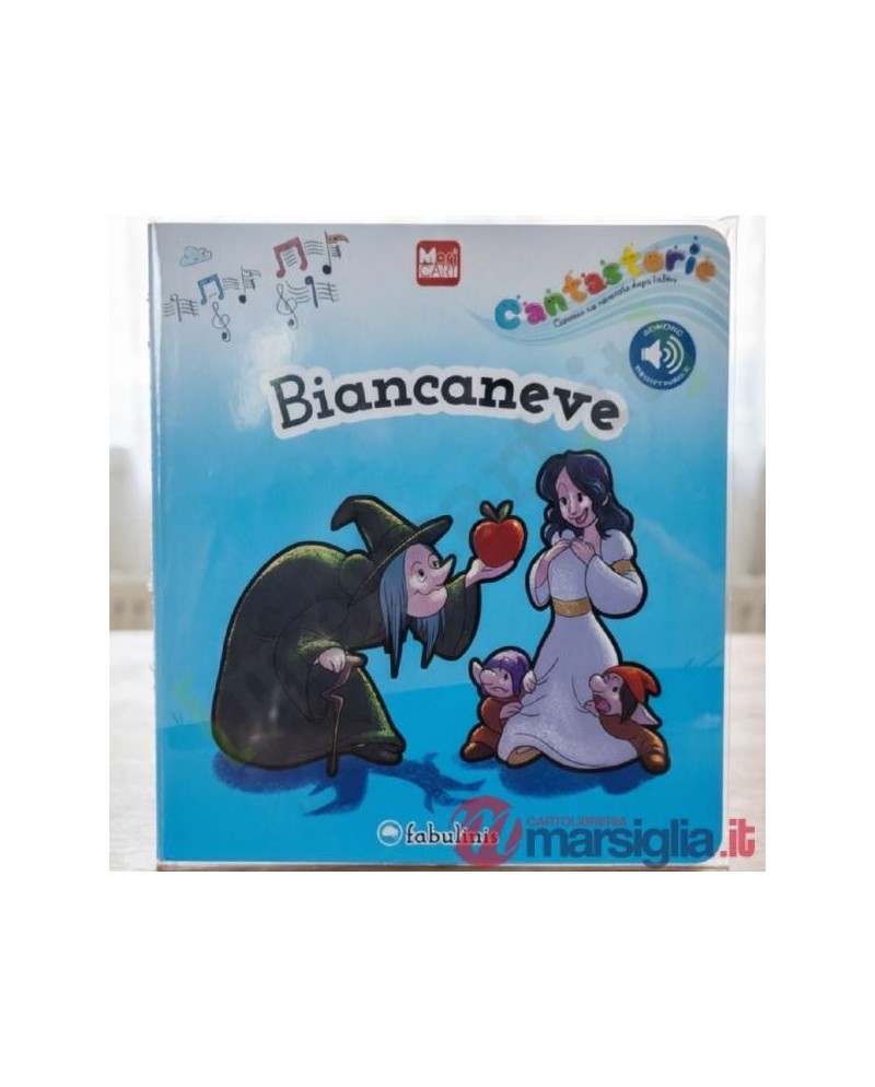 FABULINIS- LIBRO CANTASTORIE "BIANCANEVE" (CON REGISTRATORE VOCALE)