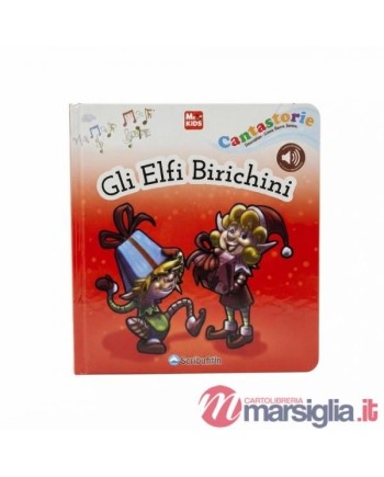 FABULINIS-LIBRO CANTASTORIE "GLI ELFI BIRICHINI" (CON REGISTRATORE VOCALE)