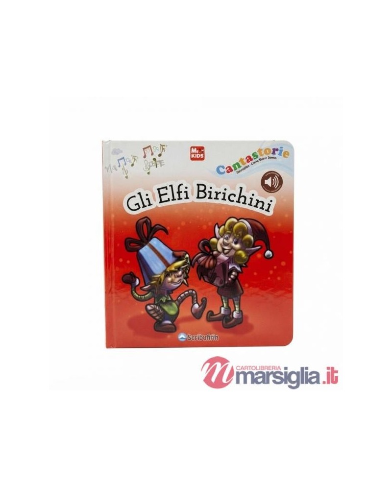 FABULINIS-LIBRO CANTASTORIE "GLI ELFI BIRICHINI" (CON REGISTRATORE VOCALE)